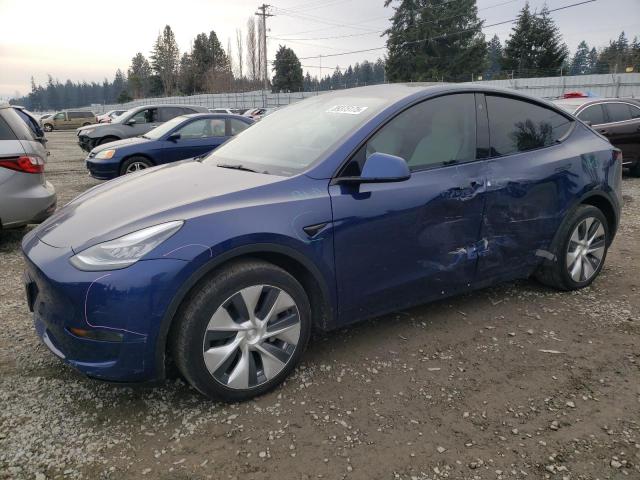 TESLA MODEL Y 2021 with VIN 5YJYGDEE3MF122904 - Photo from auction