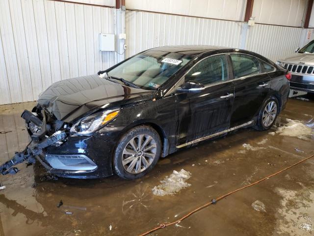 HYUNDAI SONATA SPO 2017 with VIN 5NPE34AF6HH478509 - Photo from auction
