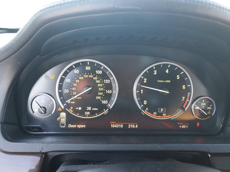 Photo 9 from auction – 2011 BMW 750 LXI with VIN WBAKC8C57BC431875