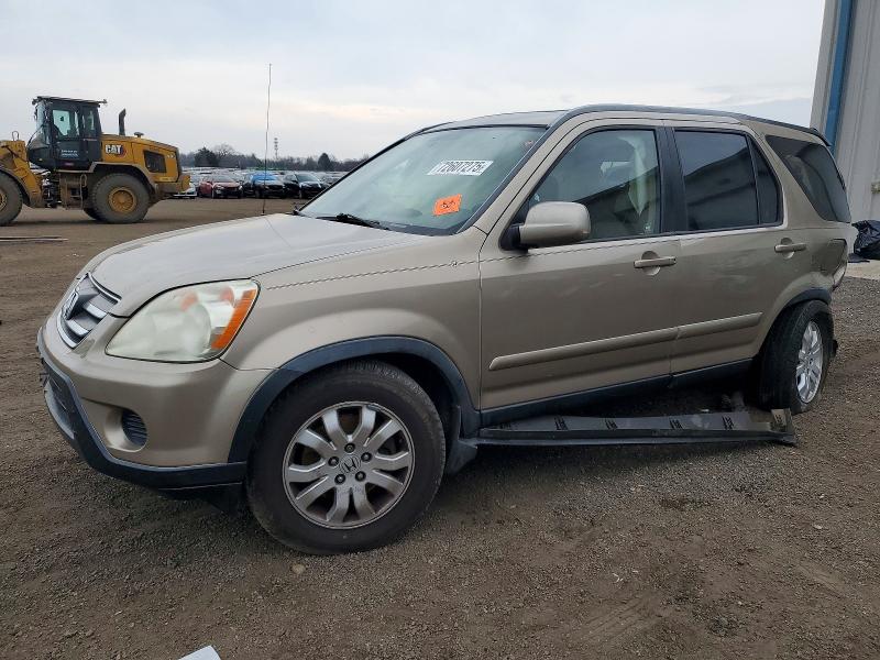 HONDA CR-V SE 2006 with VIN JHLRD78946C004845 - Photo from auction