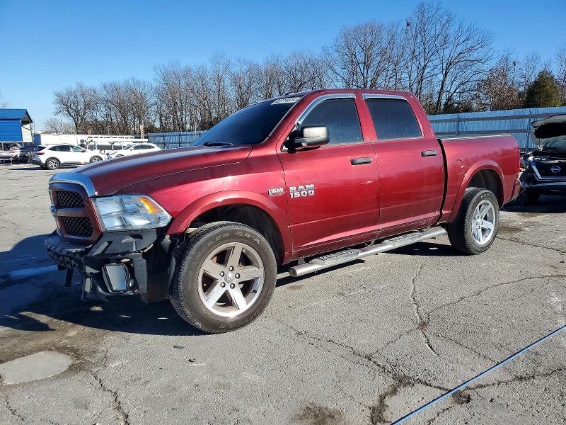 RAM 1500 ST 2016 with VIN 3C6RR7KT4GG265742 - Photo from auction