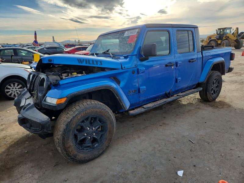 JEEP GLADIATOR 2021 with VIN 1C6HJTAG8ML585743 - Photo from auction