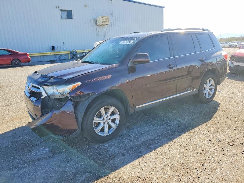 TOYOTA HIGHLANDER 2012 with VIN 5TDZK3EH1CS070061 - Photo from auction