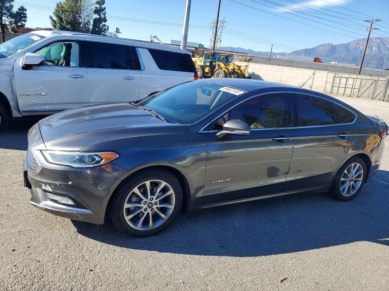 FORD FUSION SE 2017 with VIN 3FA6P0LU7HR141976 - Photo from auction