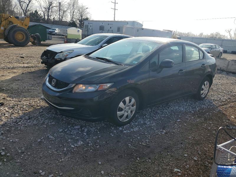 HONDA CIVIC LX 2013 with VIN 19XFB2F53DE275975 - Photo from auction