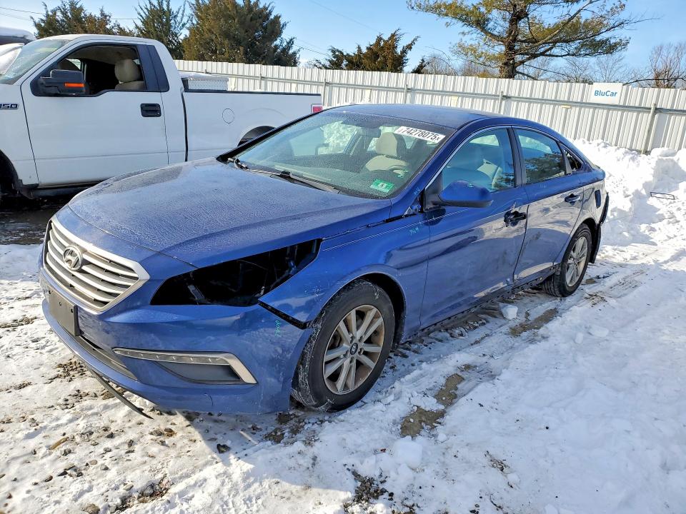 HYUNDAI SONATA 2015 with VIN 5NPE24AF6FH046020 - Photo from auction