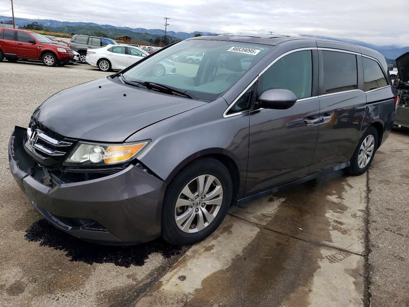 HONDA ODYSSEY EX 2015 with VIN 5FNRL5H69FB014090 - Photo from auction