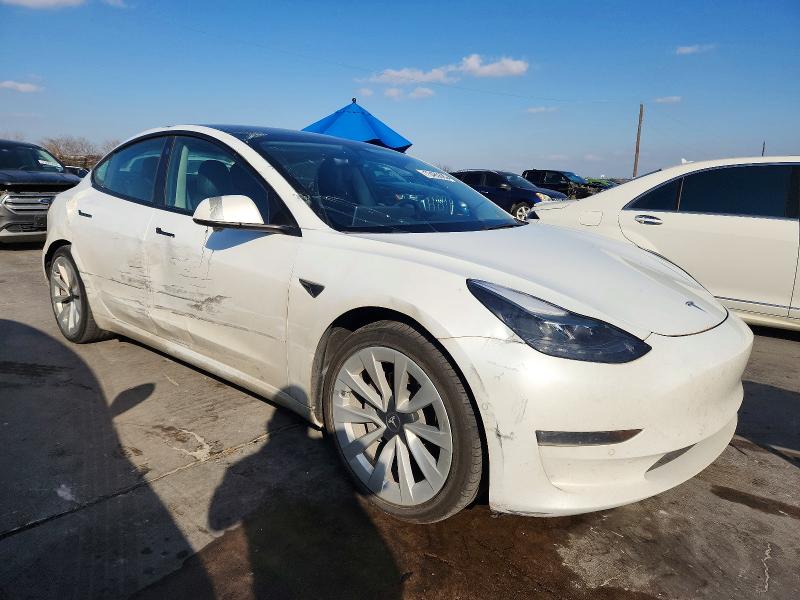 Photo 4 from auction – 2022 TESLA MODEL 3 with VIN 5YJ3E1EB0NF267436