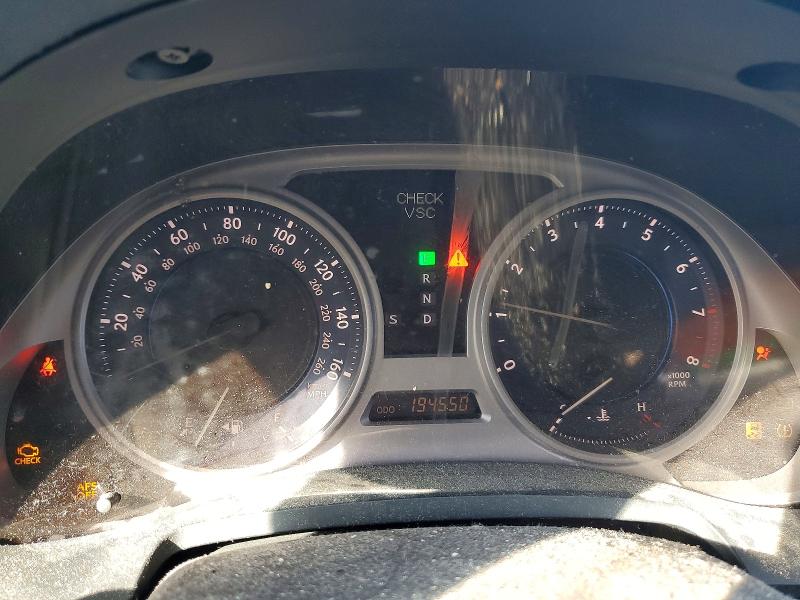Photo 9 from auction – 2007 LEXUS IS 350 with VIN JTHBE262775012494