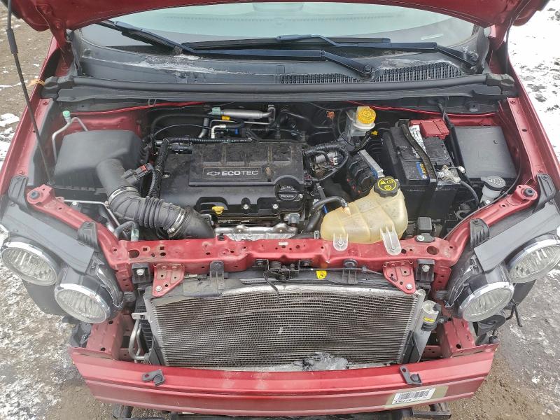 Photo 11 from auction – 2014 CHEVROLET SONIC LT with VIN 1G1JC6SB5E4242787