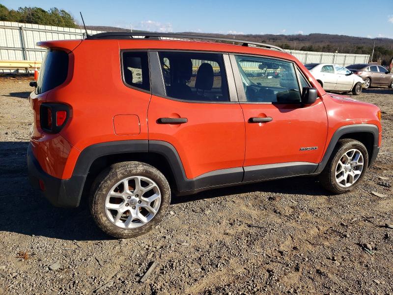 Photo 3 from auction – 2018 JEEP RENEGADE S with VIN ZACCJBAB0JPJ42704