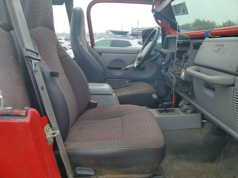 Photo 10 from auction – 2000 JEEP WRANGLER / with VIN 1J4FA49S7YP738278