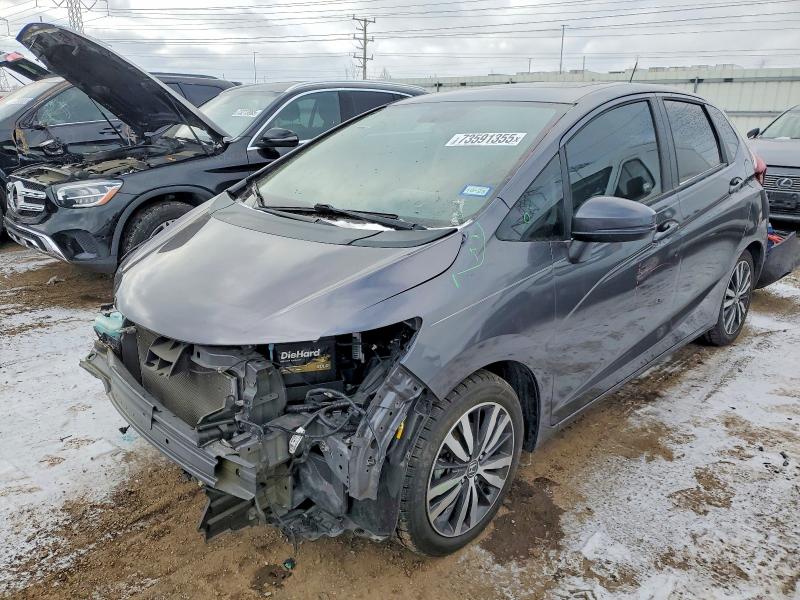 HONDA FIT EX 2015 with VIN 3HGGK5H83FM735482 - Photo from auction
