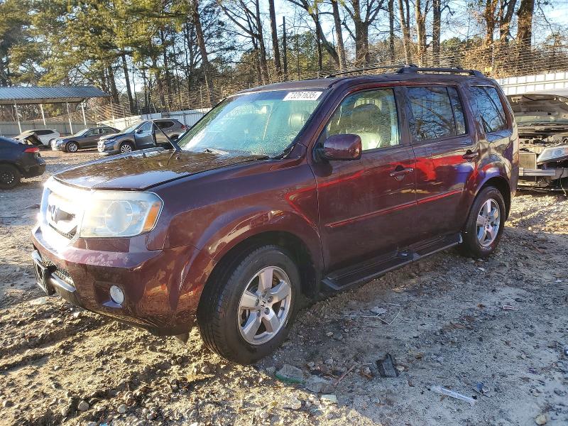 HONDA PILOT EXL 2011 with VIN 5FNYF4H58BB072691 - Photo from auction