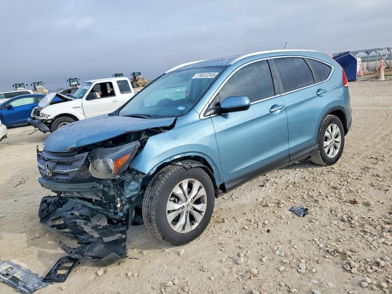 Photo 1 from auction – 2014 HONDA CR-V EXL with VIN 2HKRM3H79EH512073