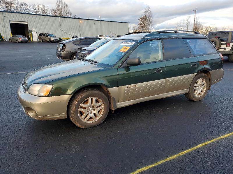 SUBARU LEGACY OUT 2000 with VIN 4S3BH6658Y7617639 - Photo from auction
