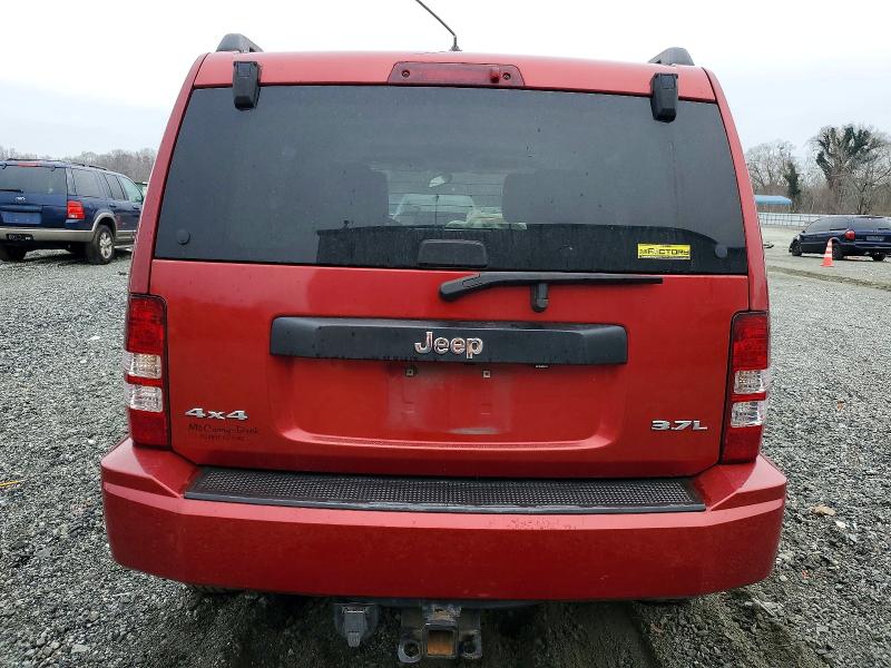 Photo 6 from auction – 2008 JEEP LIBERTY SP with VIN 1J8GN28K18W193553