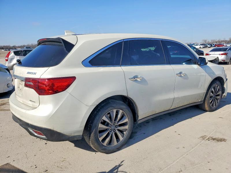 Photo 3 from auction – 2016 ACURA MDX TECHNO with VIN 5FRYD4H47GB053018