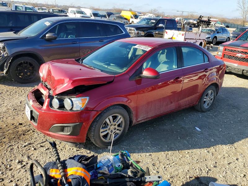 CHEVROLET SONIC 2012 with VIN 1G1JC5SH4C4196199 - Photo from auction