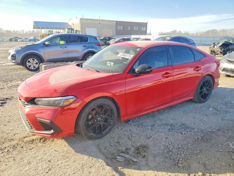 HONDA CIVIC 2022 with VIN 2HGFE2F5XNH546903 - Photo from auction