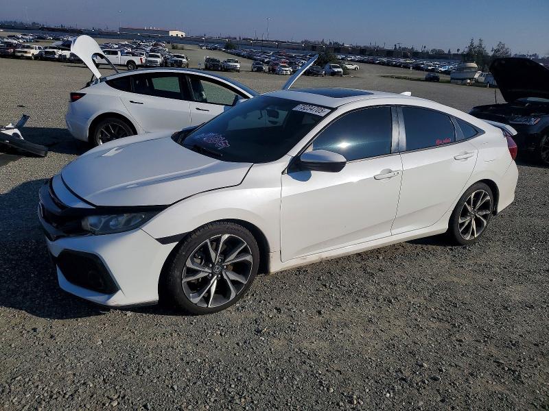 HONDA CIVIC 2018 with VIN 2HGFC1E58JH703078 - Photo from auction