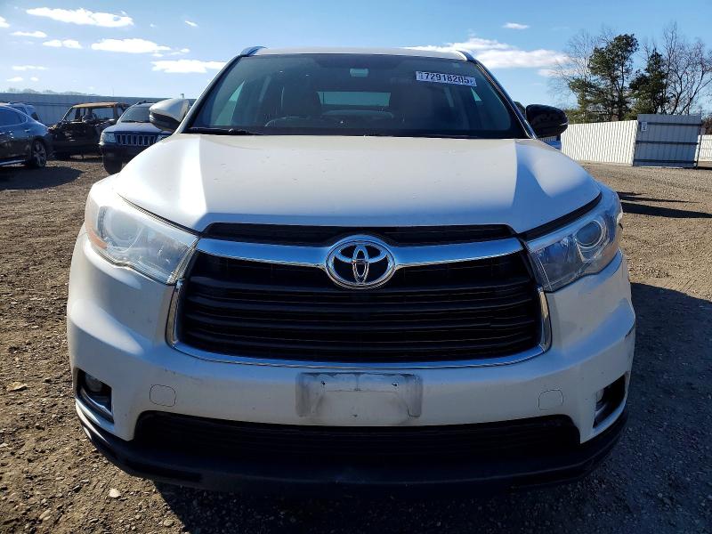Photo 5 from auction – 2015 TOYOTA HIGHLANDER with VIN 5TDDKRFH1FS098667
