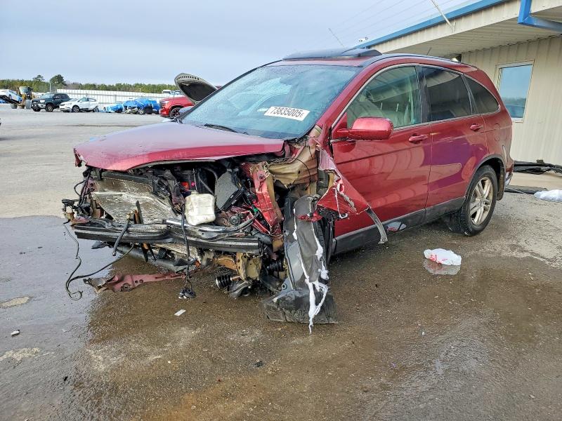 HONDA CR-V EXL 2011 with VIN 5J6RE3H77BL028367 - Photo from auction