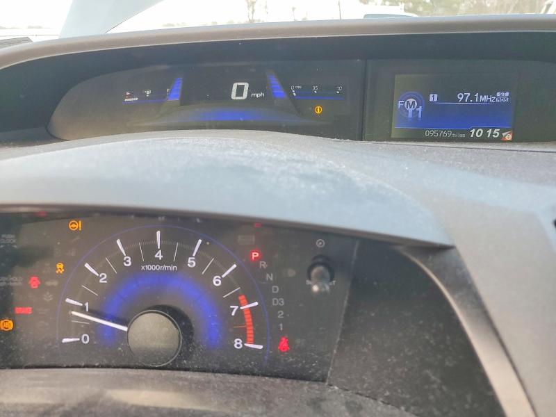 Photo 9 from auction – 2012 HONDA CIVIC LX with VIN 19XFB2F54CE371631