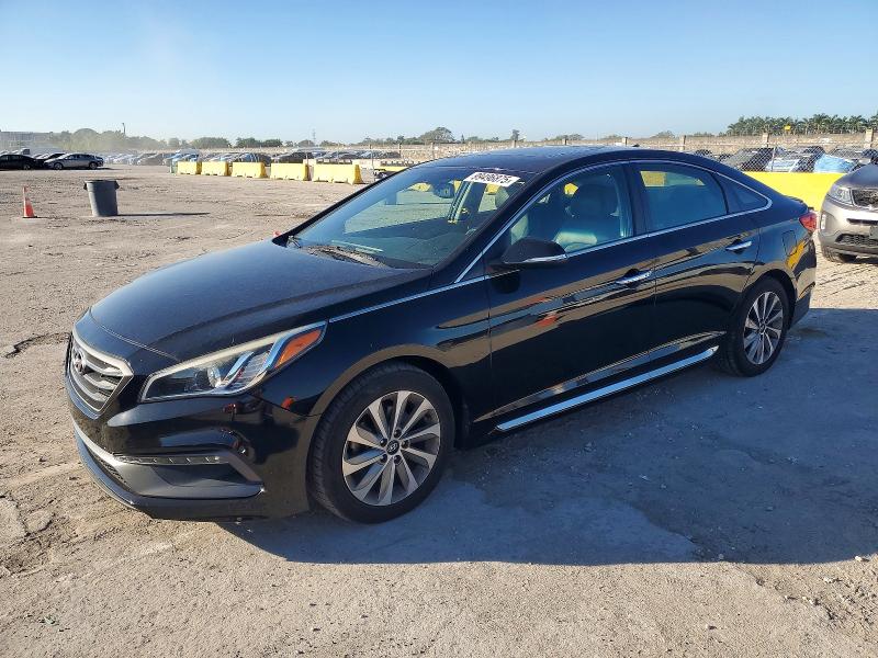 HYUNDAI SONATA SPO 2016 with VIN 5NPE34AF0GH312355 - Photo from auction