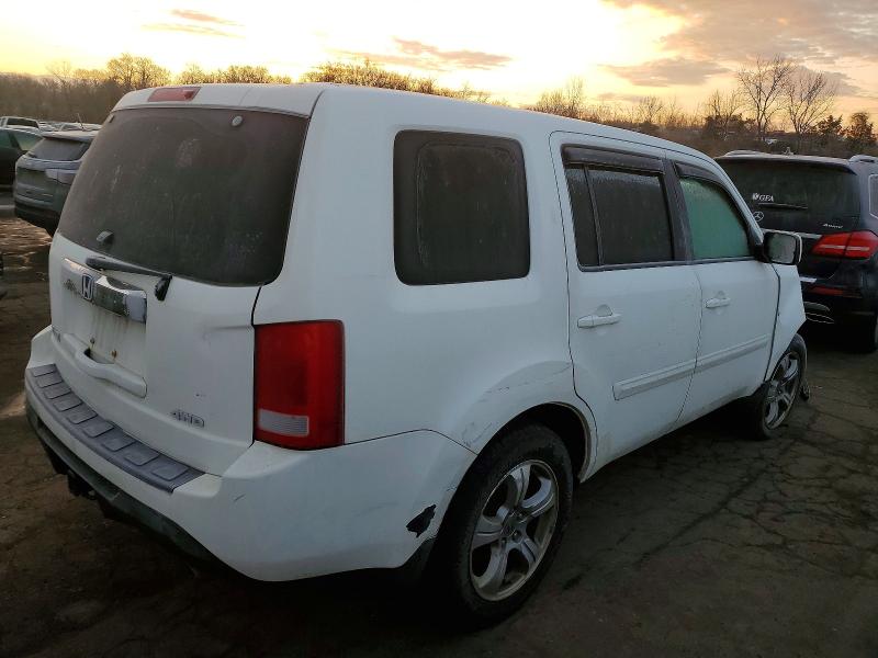Photo 3 from auction – 2012 HONDA PILOT EXL with VIN 5FNYF4H52CB059100