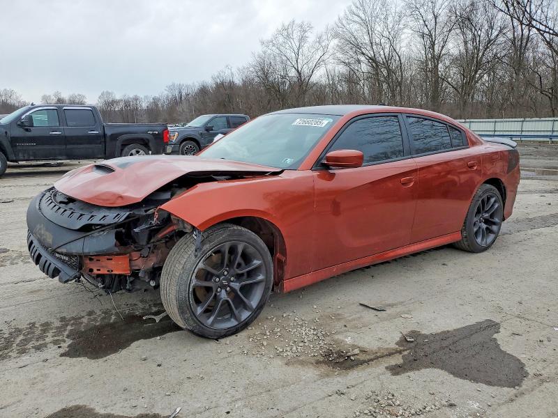 DODGE CHARGER R/ 2021 with VIN 2C3CDXCTXMH508689 - Photo from auction