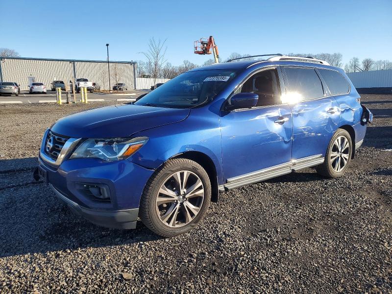 NISSAN PATHFINDER 2017 with VIN 5N1DR2MM8HC650507 - Photo from auction