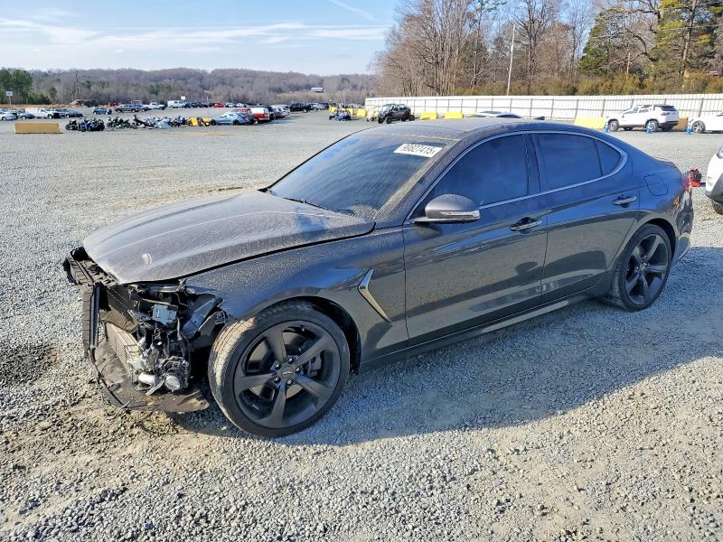GENESIS G70 PRESTI 2020 with VIN KMTG44LAXLU045458 - Photo from auction