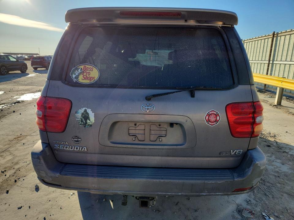 Photo 6 from auction – 2002 TOYOTA SEQUOIA LI with VIN 5TDZT38A82S069581