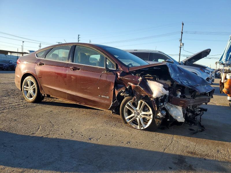 Photo 4 from auction – 2018 FORD FUSION SE with VIN 3FA6P0LU3JR204349