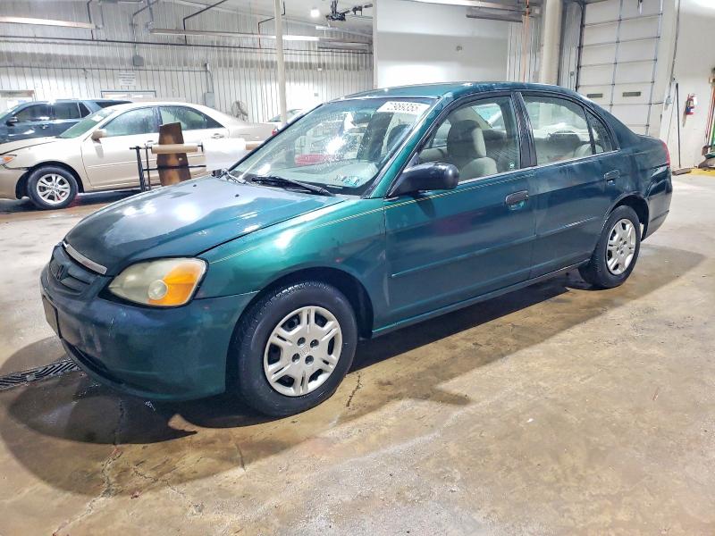 Photo 1 from auction – 2001 HONDA CIVIC LX with VIN 2HGES16541H575418