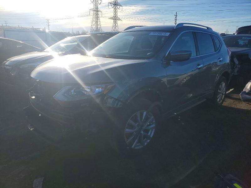 NISSAN ROGUE S 2017 with VIN KNMAT2MV2HP591528 - Photo from auction