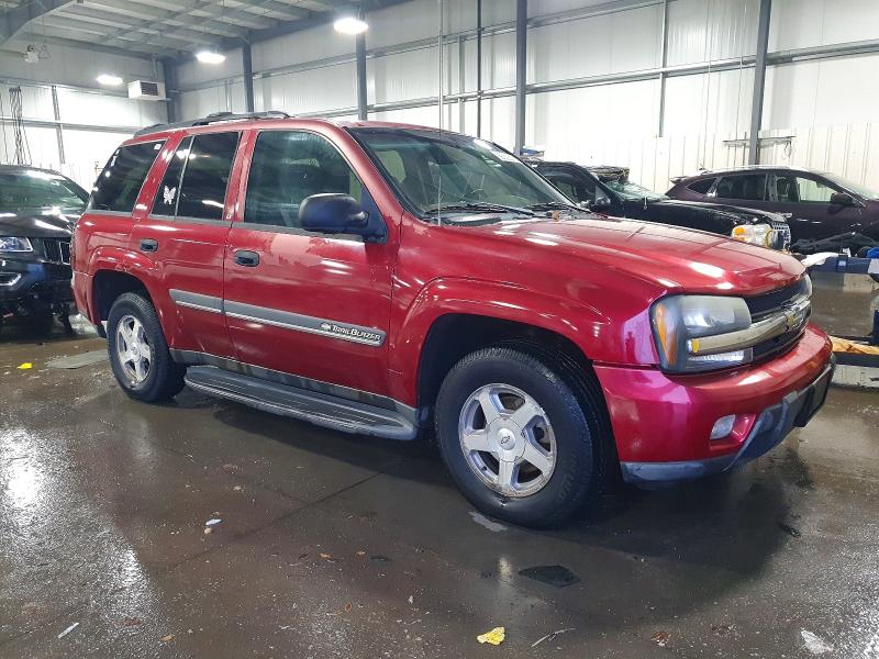 Photo 4 from auction – 2002 CHEVROLET TRAILBLAZE with VIN 1GNDT13S322454169