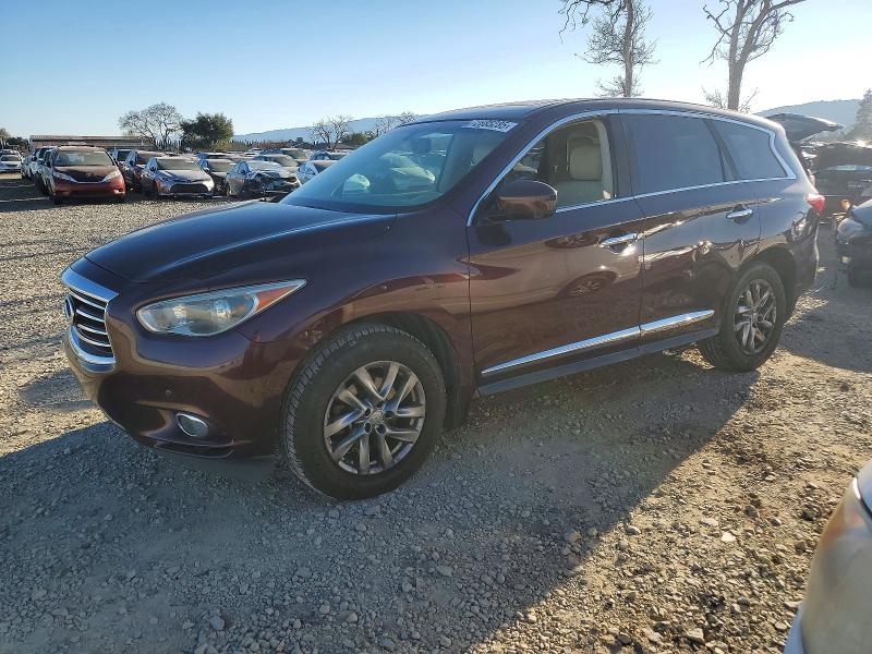 INFINITI JX35 2013 with VIN 5N1AL0MM3DC336685 - Photo from auction