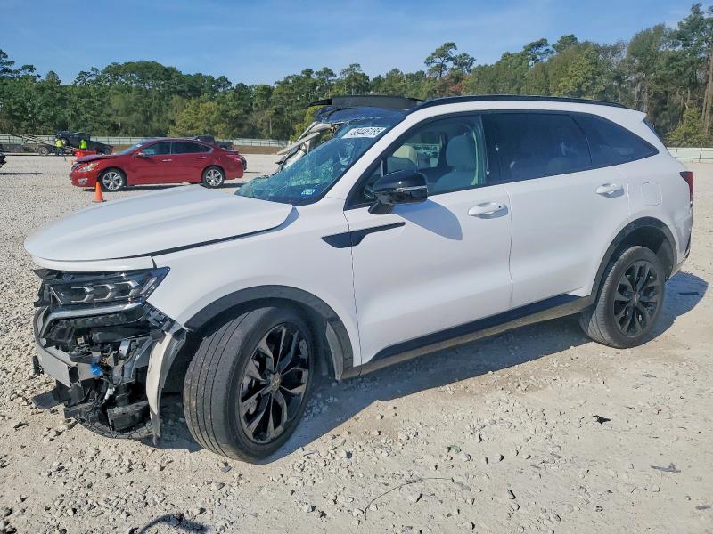 KIA SORENTO SX 2023 with VIN 5XYRKDLF9PG250348 - Photo from auction
