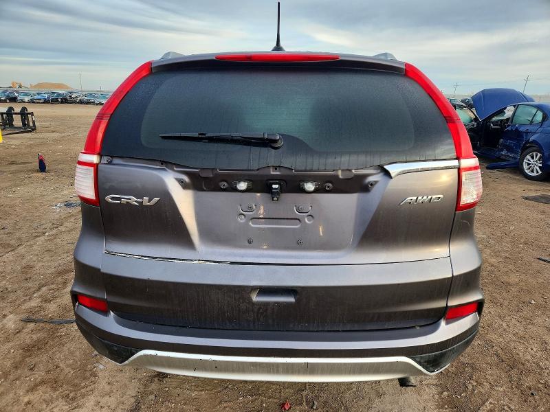Photo 6 from auction – 2016 HONDA CR-V EXL with VIN 5J6RM4H70GL073912