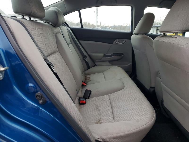 Photo 10 from auction – 2014 HONDA CIVIC LX with VIN 2HGFB2F51EH549391