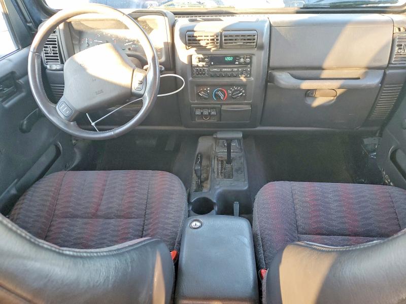 Photo 8 from auction – 2000 JEEP WRANGLER / with VIN 1J4FA49S1YP734663