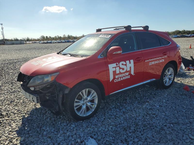 LEXUS RX 450H 2010 with VIN JTJZB1BA6A2004070 - Photo from auction