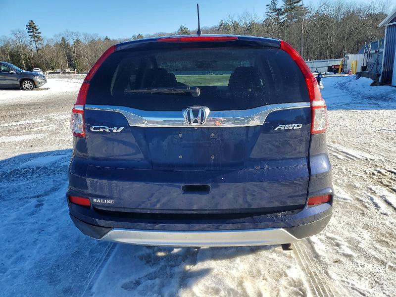 Photo 6 from auction – 2016 HONDA CR-V EX with VIN 5J6RM4H58GL139279
