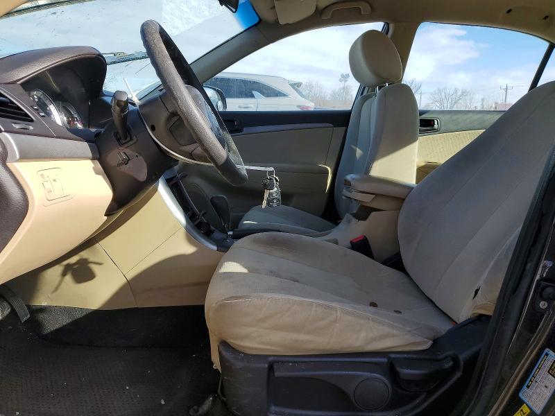 Photo 7 from auction – 2009 HYUNDAI SONATA with VIN 5NPET46C39H477897