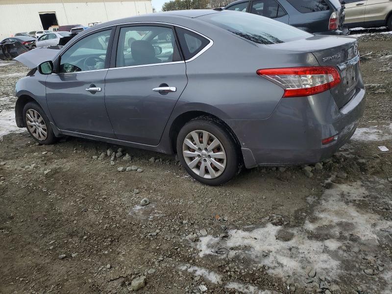 Photo 2 from auction – 2015 NISSAN SENTRA S with VIN 3N1AB7AP3FL689582