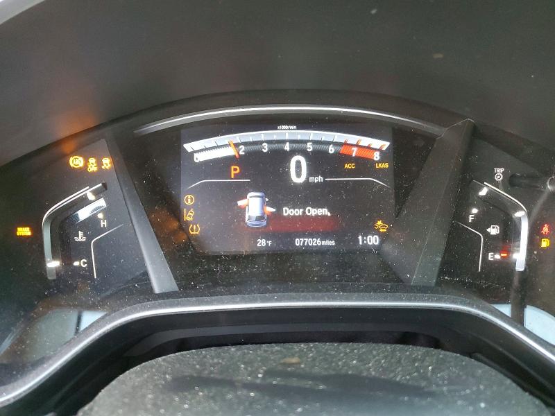 Photo 9 from auction – 2018 HONDA CR-V EX with VIN 7FARW2H56JE103660