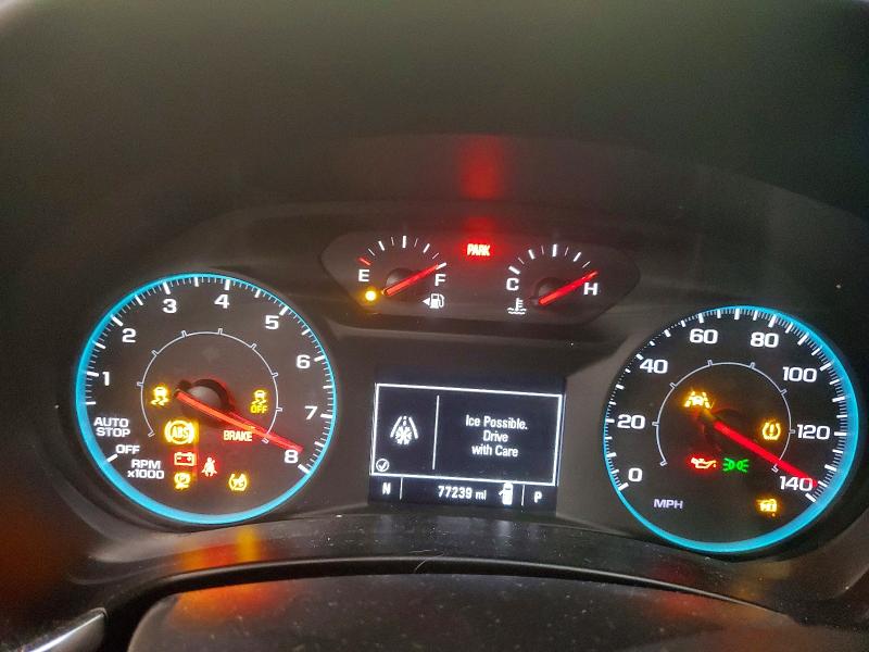 Photo 9 from auction – 2021 CHEVROLET EQUINOX with VIN 3GNAXHEV1MS172658