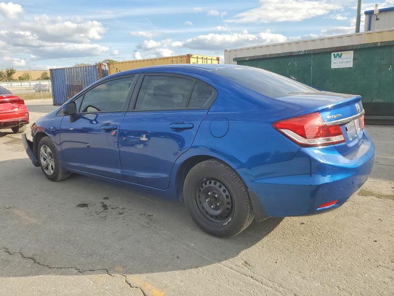 Photo 2 from auction – 2013 HONDA CIVIC LX with VIN 19XFB2F54DE100053